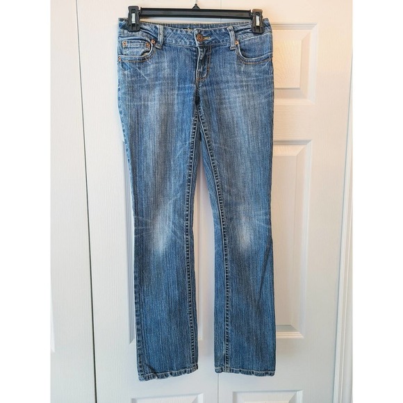 American Eagle 77 Straight Jeans, Women's 6 - Picture 1 of 8